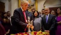 Trump Celebrates Diwali at White House, Sends Greetings to Indians