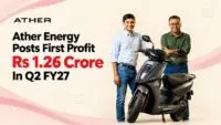 Ather Energy Q2 FY27 first profit of Rs 1.26 crore with revenue up 63 percent