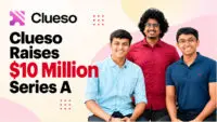 Clueso co-founders after raising $10 million in a Series A round led by Dharana Capital