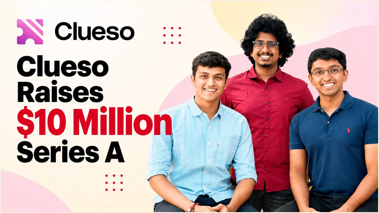 Clueso co-founders after raising $10 million in a Series A round led by Dharana Capital
