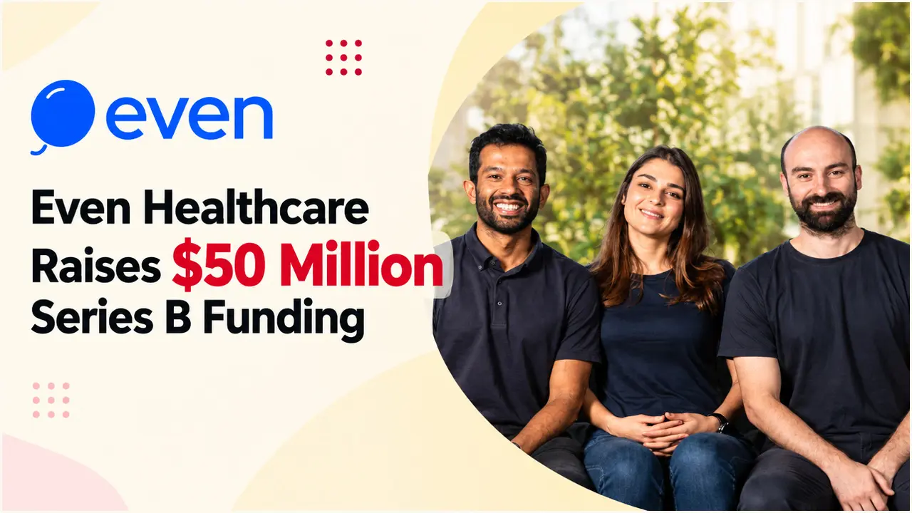Even Healthcare founders Mayank Banerjee, Matilde Giglio and Alessandro Ialongo after the startup raised $50 million in a Series B round led by Khosla Ventures