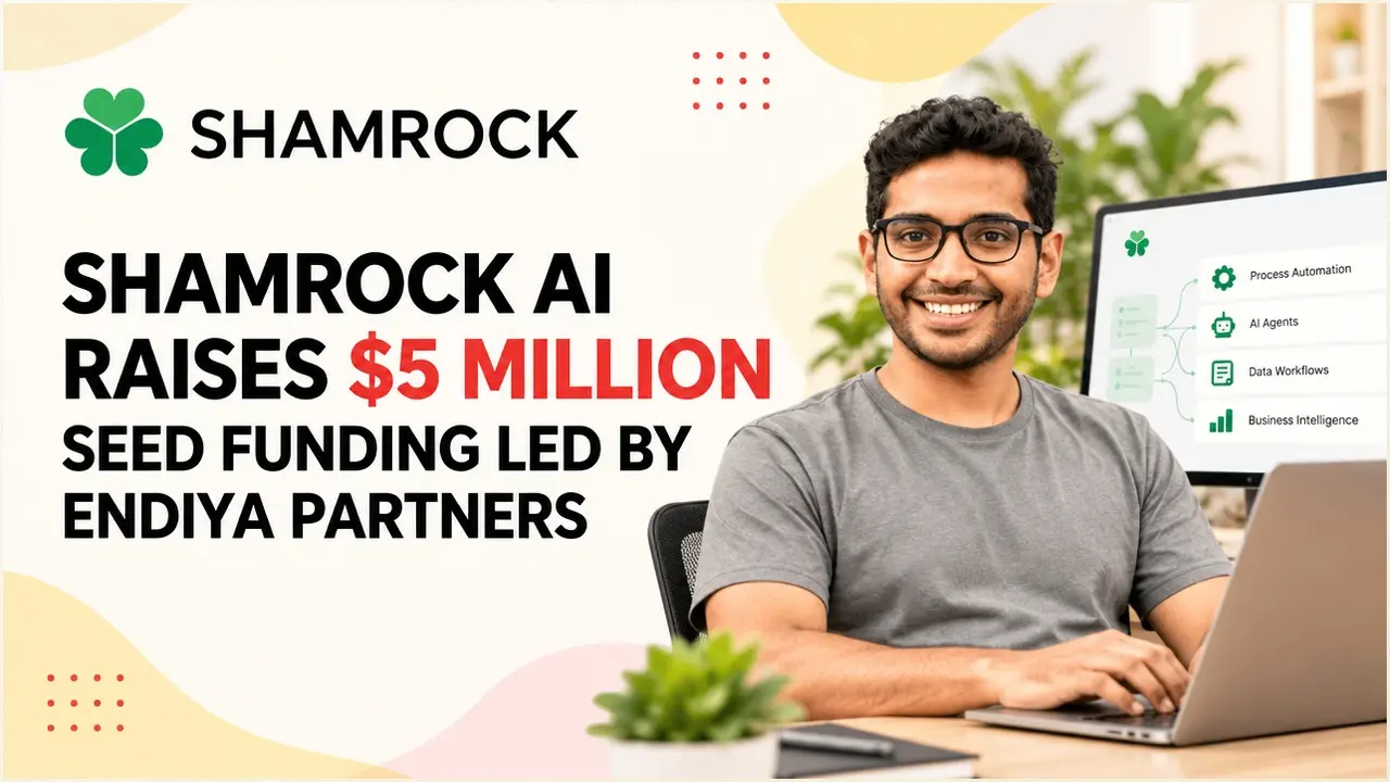 Shamrock AI Raises $5 Million Seed Round Led By Endiya Partners